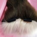 Floppy Bunny Ears & Tail Set - Fluffy Paw Shop - Petplay BDSM DDLG Kitten Play Tail Cosplay Furry