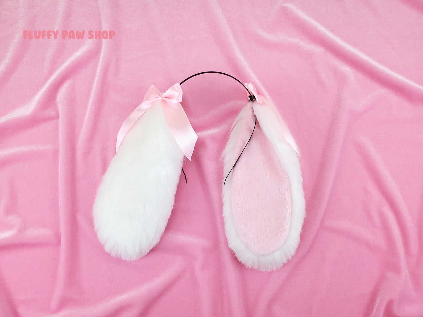 Floppy Bunny Ears - Fluffy Paw Shop - Petplay BDSM DDLG Kitten Play Tail Cosplay Furry